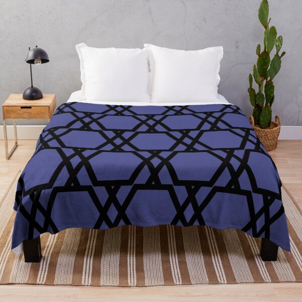 Item preview, Black and Purple Tessellation Line Pattern 20 Pairs DE 2022 Popular Color Beaded Blue DE5909 designed and sold by ColorOfTheYears.