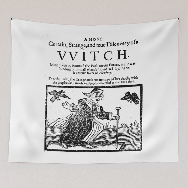 Item preview, The Witch Vintage Witch Trials  designed and sold by ourkid.