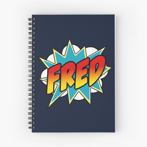 Item preview, Boys Fred Name Comic Book Superhero designed and sold by Rixta82.