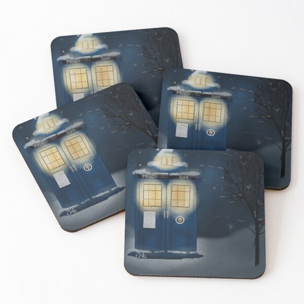 Item preview, Snowy blue box designed and sold by acsalva.