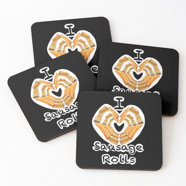 Item preview, I Love Sausage Rolls designed and sold by monkeypawprints.