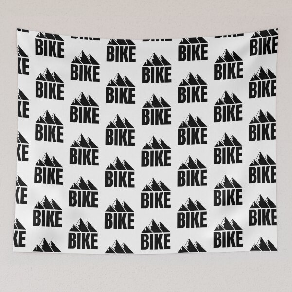 Item preview,  MTB Mountain Bike, Mountain Range Scenery, Black Image designed and sold by DARBOL-DESIGN.