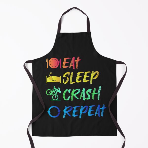 Item preview, Eat Sleep Crash Repeat designed and sold by roosoth.