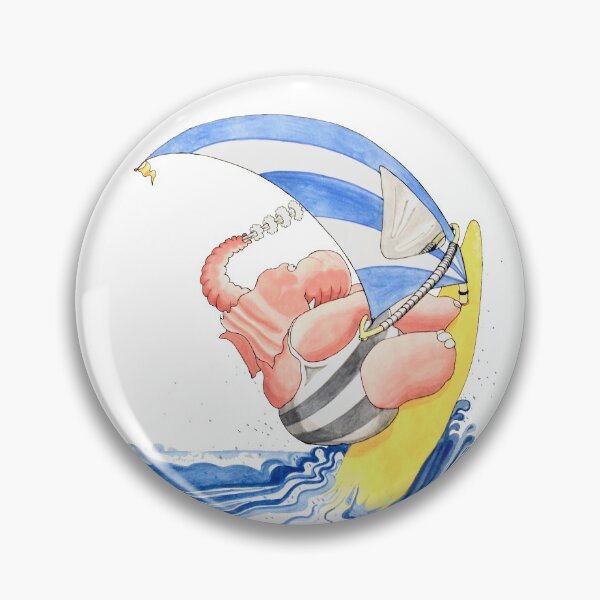 Item preview, Elephant Windsurfer designed and sold by davidgoble.