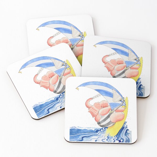 Item preview, Elephant Windsurfer designed and sold by davidgoble.