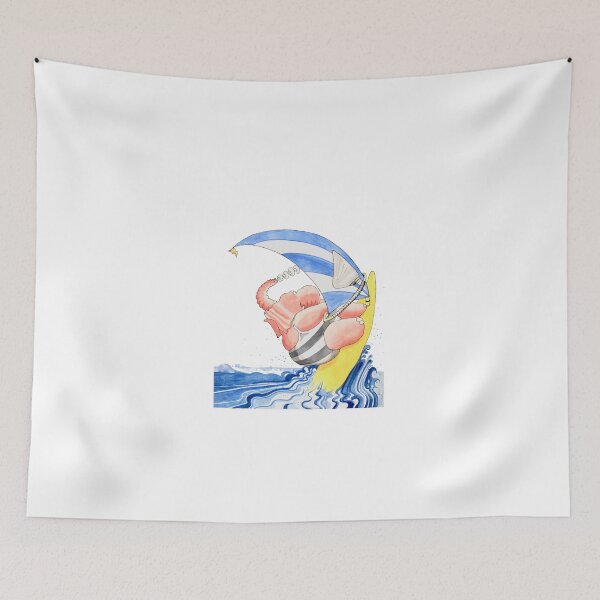 Item preview, Elephant Windsurfer designed and sold by davidgoble.