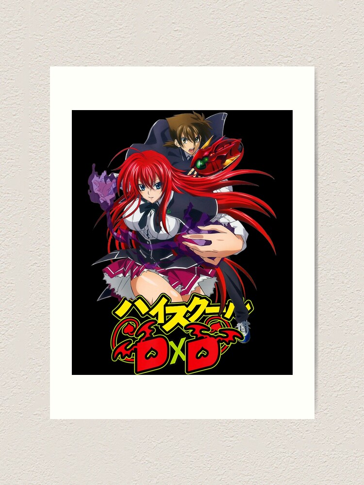 High School Funny Anime DxD Rias Gremory Retro Character Kids T-Shirt