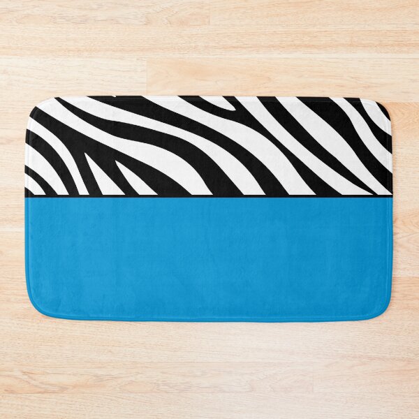 Item preview, Animal zebra print with blue designed and sold by BLMcreations.