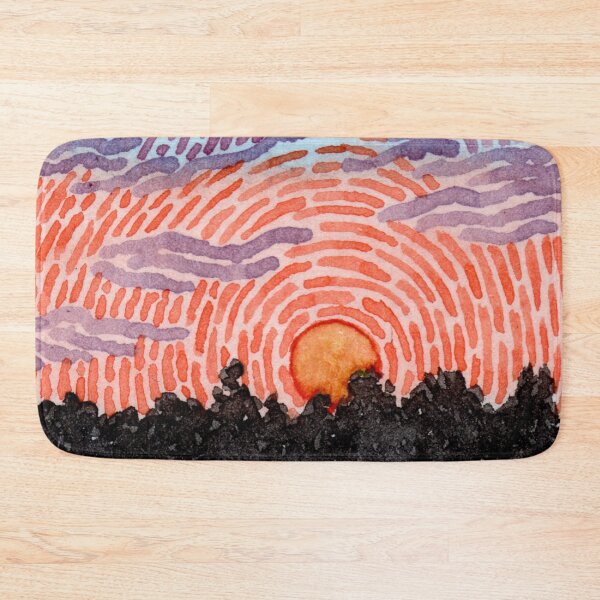 Item preview, Evening Sunset Abstract designed and sold by euniza.