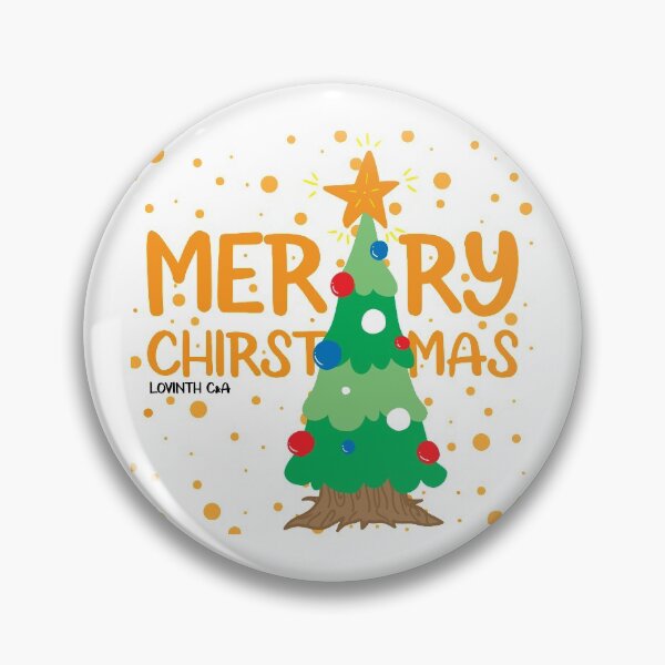 Item preview, Merry Christmas Tree (Gold) designed and sold by LovinthWow.