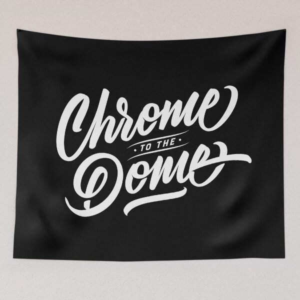 Item preview, CHROME - Hand Lettering Black & White designed and sold by Made by Mighty.