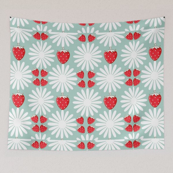 Item preview, Straw berry pattern designed and sold by kiondo.