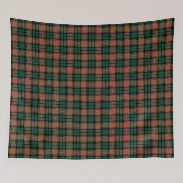 Item preview, Urquhart tartan, plaid. Stag head. Scottish tartan designed and sold by iclipart.