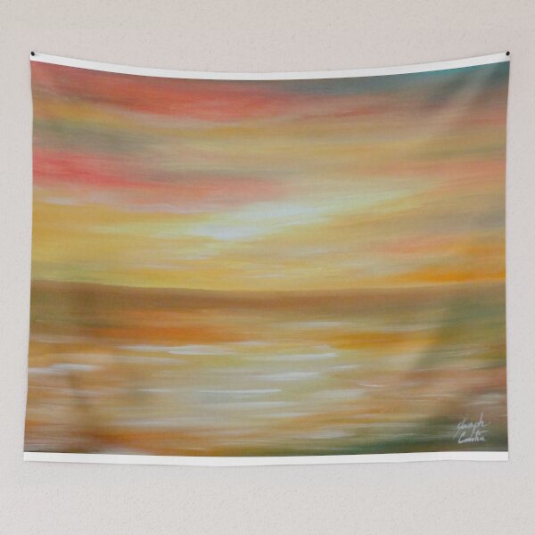 Item preview, Abstract Beach Sunset designed and sold by SunscapesArt.