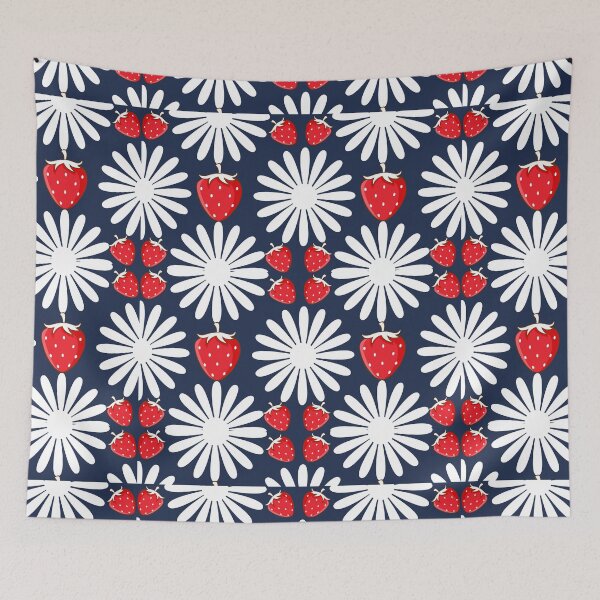 Item preview, Straw berry pattern designed and sold by kiondo.