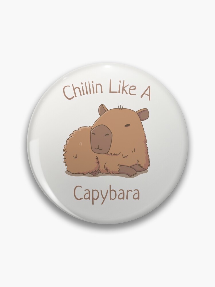 Capivara Pins and Buttons for Sale