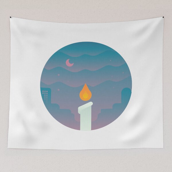 Item preview, Candle and night view designed and sold by AHthatIsNice.