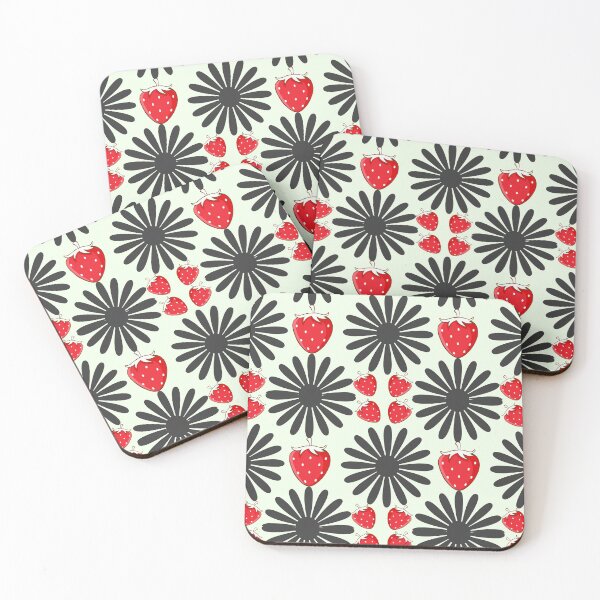 Item preview, Straw berry pattern designed and sold by kiondo.