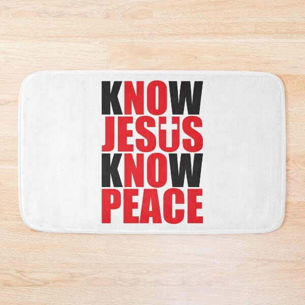Item preview, Know Jesus Know Peace designed and sold by plushism.