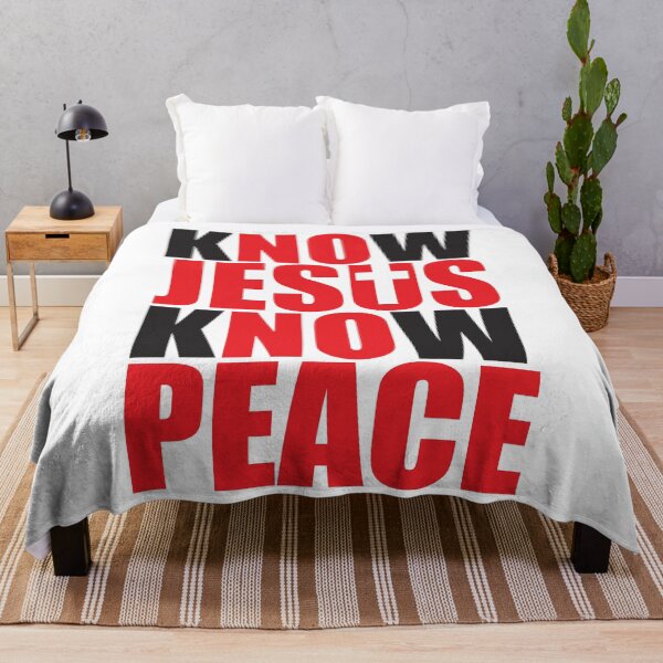 Item preview, Know Jesus Know Peace designed and sold by plushism.