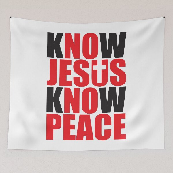 Item preview, Know Jesus Know Peace designed and sold by plushism.