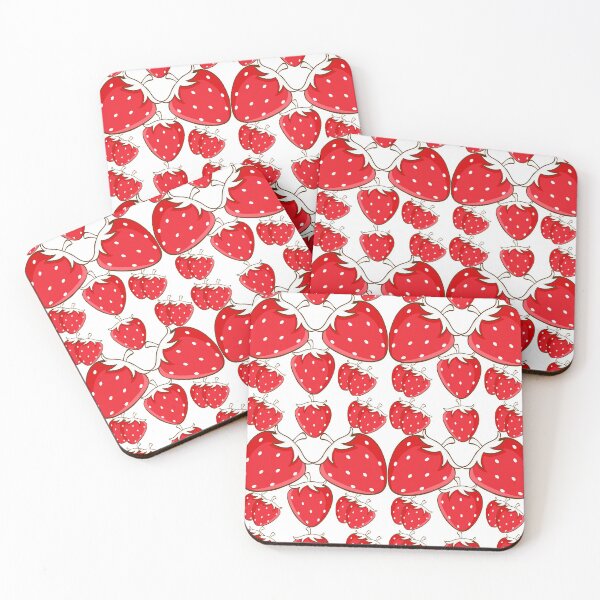 Item preview, Straw berry pattern designed and sold by kiondo.