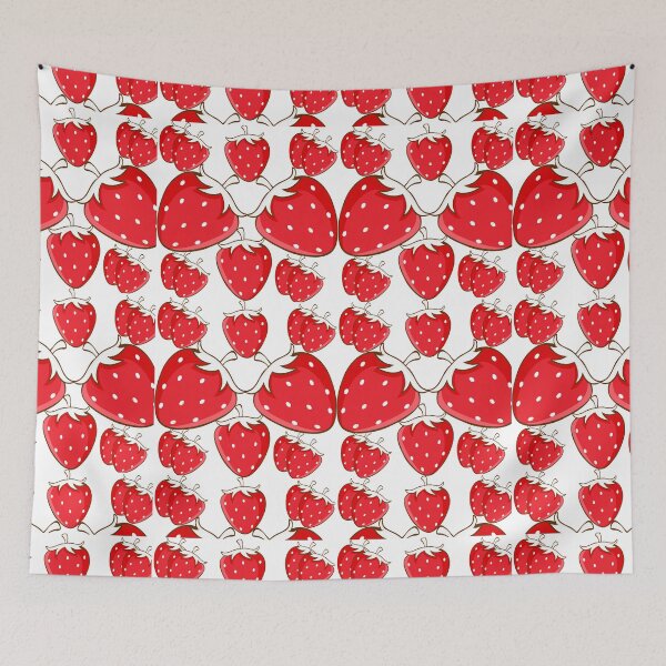 Item preview, Straw berry pattern designed and sold by kiondo.