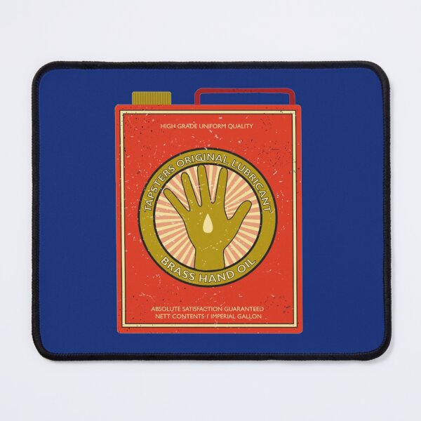 Item preview, Brass Hand Oil - vintage tin     designed and sold by Rose-Braude.