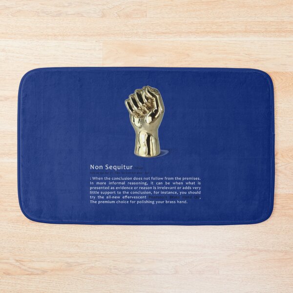 Item preview, Brass Hand, Non Sequitur - Athletico Mince      designed and sold by Rose-Braude.