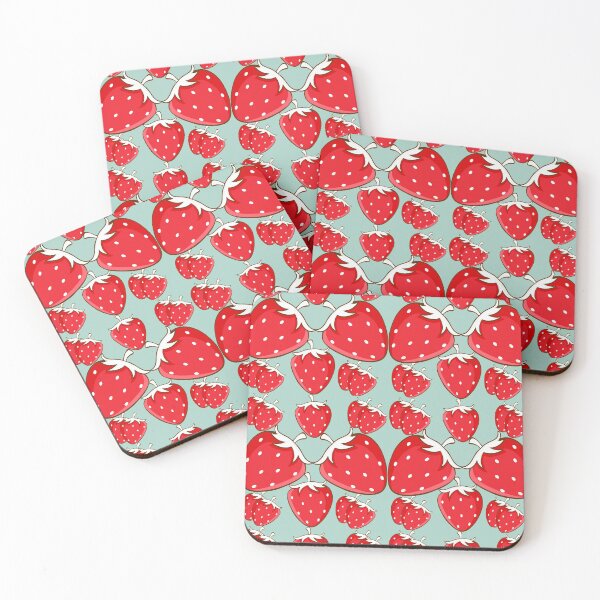 Item preview, Straw berry pattern designed and sold by kiondo.