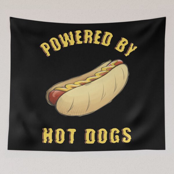 Artikelvorschau, Angetrieben von Hot Dogs entworfen und verkauft von SidTastic .