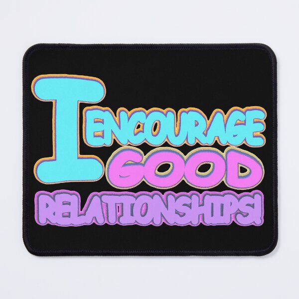 Item preview, Cute Expression Artwork Design "GOOD RELATIONSHIPS". Buy Now designed and sold by Health And Fitness Posts e-Store.