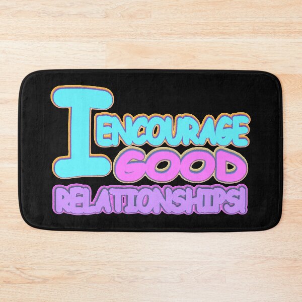 Item preview, Cute Expression Artwork Design "GOOD RELATIONSHIPS". Buy Now designed and sold by Health And Fitness Posts e-Store.