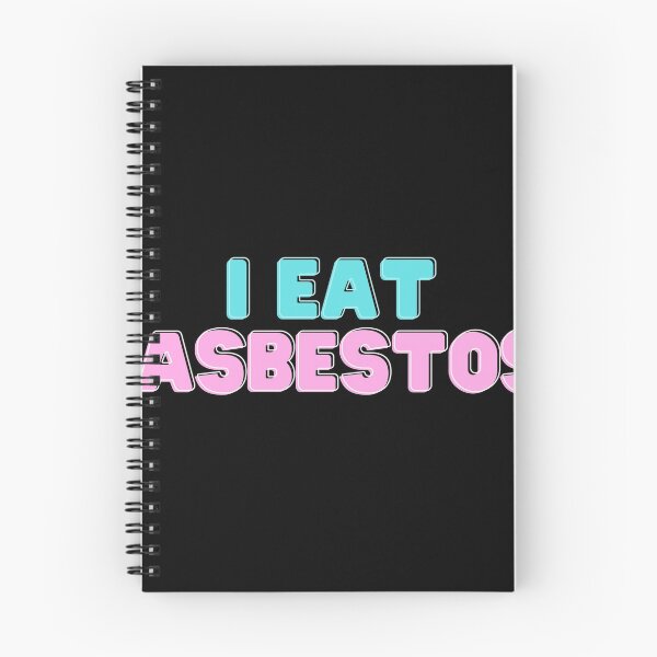 Item preview, i eat asbestos designs designed and sold by ThoughtlessDude.