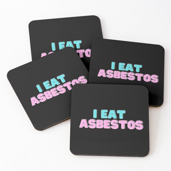 Item preview, i eat asbestos designs designed and sold by ThoughtlessDude.