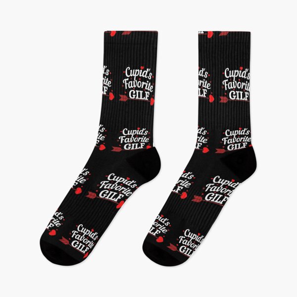 Item preview, Cupids Favorite GILF (white text) - Funny Valentines - Gift for grandparents, grandma or grandpa designed and sold by CaitU.