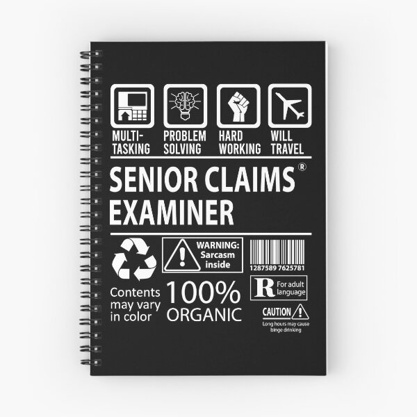 Item preview, Senior Claims Examiner T Shirt - MultiTasking Certified Job Gift Item Tee designed and sold by sabinacsnm.