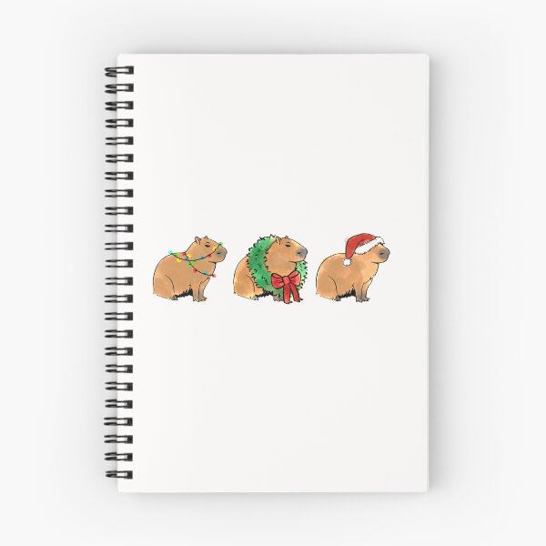 Item preview, Christmas Capybara   designed and sold by FreshDressedTee.