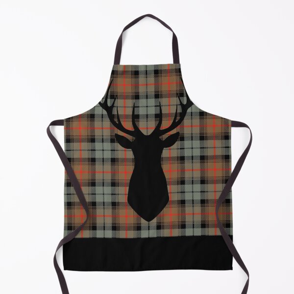 Item preview, Urquhart tartan, plaid. Stag head. Scottish tartan designed and sold by iclipart.