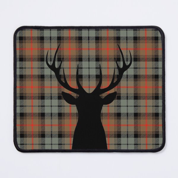 Item preview, Urquhart tartan, plaid. Stag head. Scottish tartan designed and sold by iclipart.