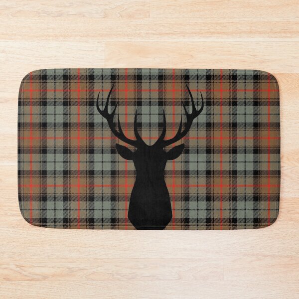 Item preview, Urquhart tartan, plaid. Stag head. Scottish tartan designed and sold by iclipart.