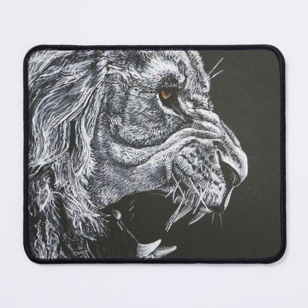 Item preview, Black and White Lion Art designed and sold by Kitslam Art.