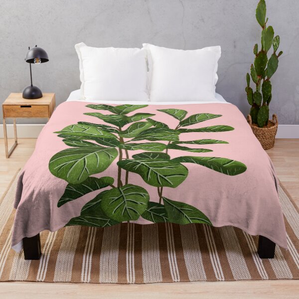 Item preview, Copy of Modern House plant in pink 2, Abstract Plant Art designed and sold by Ana Moguš.