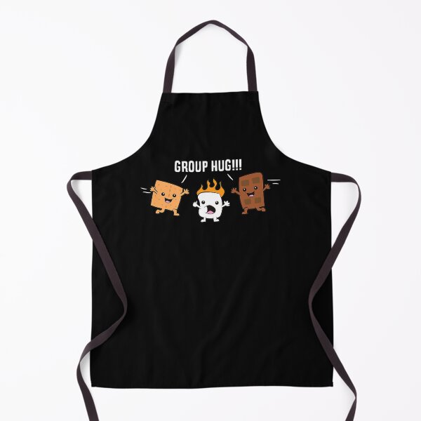 Item preview, Group Hug Camping Campfire Chocolate Marshmallow S'Mores designed and sold by QuteezArt.