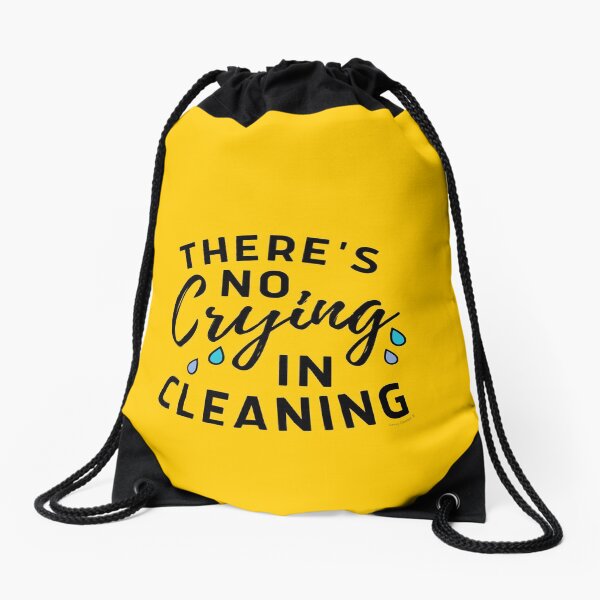 Item preview, There's No Crying in Cleaning Funny Housekeeping Janitor designed and sold by SavvyCleaner.