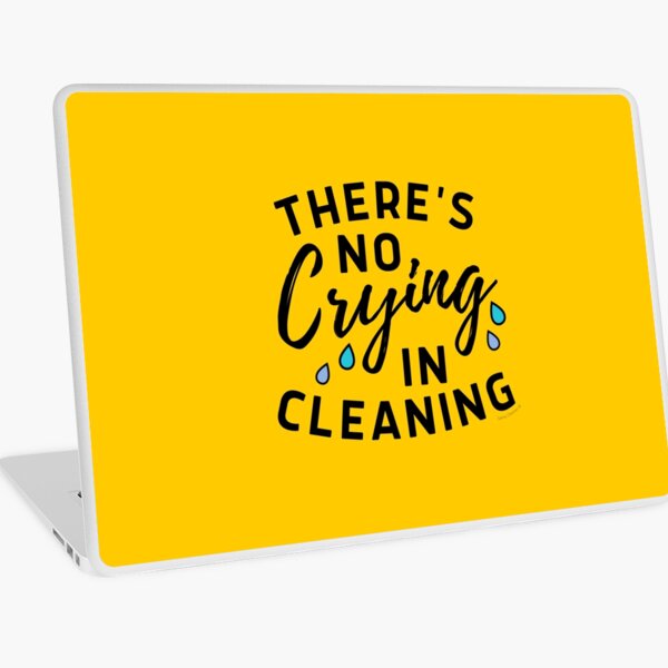 Item preview, There's No Crying in Cleaning Funny Housekeeping Janitor designed and sold by SavvyCleaner.