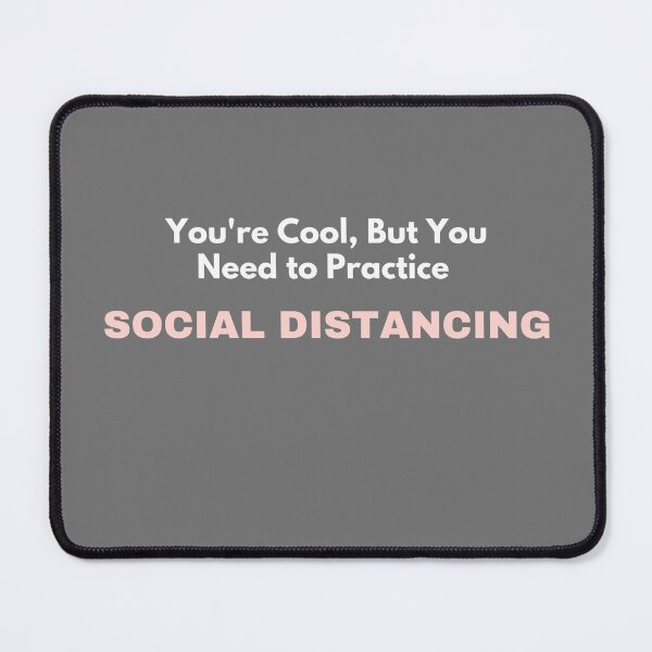 Item preview, Diseño de distanciamiento social designed and sold by Creativeajay.