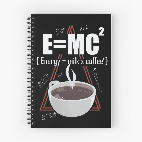 Item preview, E= MC2 Energy = Milk Coffee 2 designed and sold by Desibeau.