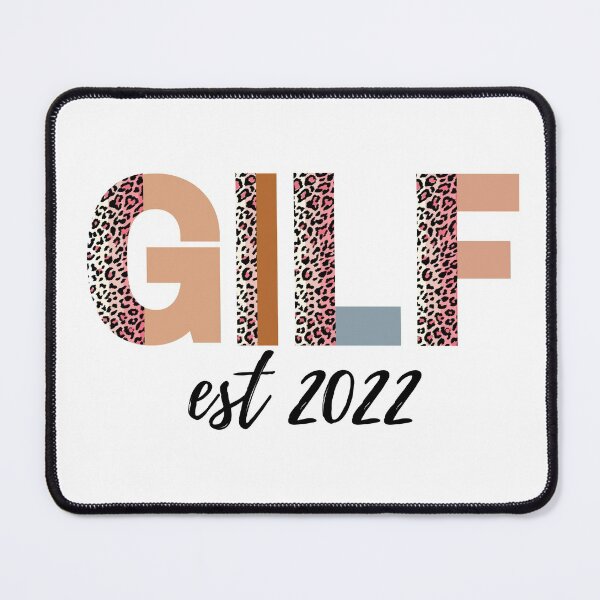 Item preview, GILF est 2022 (black text)- Fathers Day and Mothers day gift for current and future grandparents, Pregnancy Announcement, Grandparents Day designed and sold by CaitU.