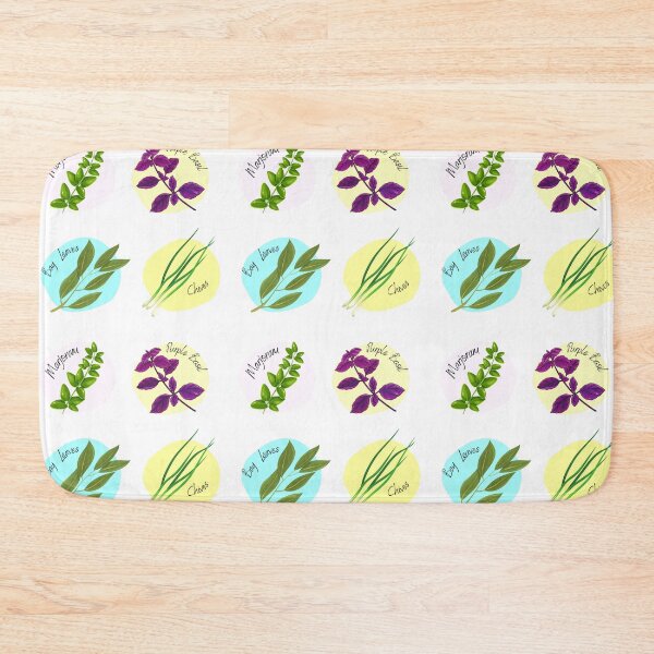 Item preview, Herb Collection part 3 Marjoram, Purple Basil, Bay Leaves and Chives designed and sold by Jennykies.